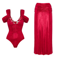 Diseño personalizado Impresión digital Casual Sexy Cover-Up Sarong Wrap para la playa