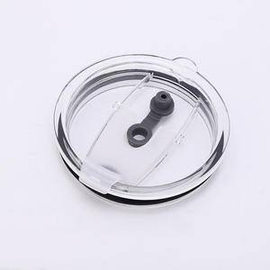 Vente en gros de couvercle de café 30oz tasse en plastique avec couvercle 20oz tasse de paille de lait glacé joint rabattable comme couvercle PS pour <span class=keywords><strong>accessoires</strong></span> de bar - Product Image 6