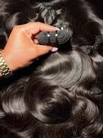 Extensions de cheveux à cuticules alignées, cheveux vierges bruts d'un seul donneur, vente en gros, lots de cheveux humains 100 % non traités