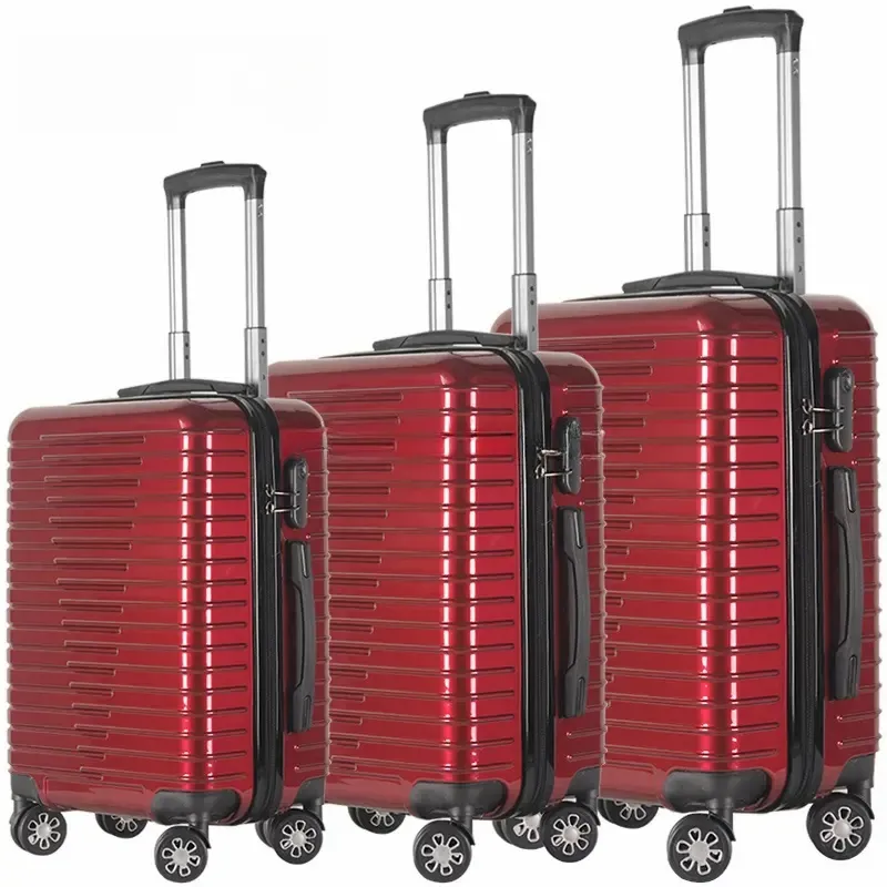 Greatchip Hot Bán 3 cái ABS mang theo trên xe đẩy hành lý túi du lịch Bộ chuyến đi kinh doanh vali 20 "24" 28"