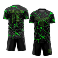 Kits de maillots de football à séchage rapide évacuant la transpiration de haute qualité vêtements de football avec logo personnalisé et nom de l'équipe uniforme d'entraînement OEM