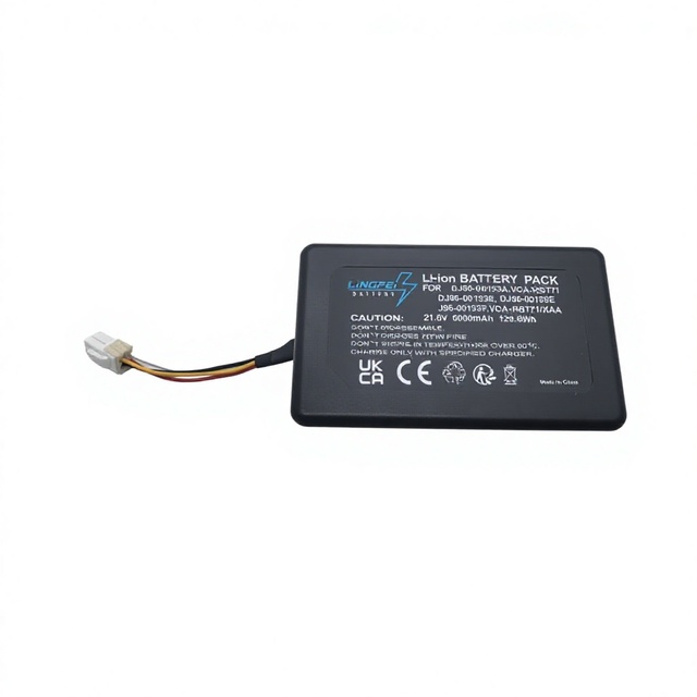 R7040 6000mAh 21.6V Li-ion Replacement Battery (Black) for PowerBot R7040 VCA-RBT71 R1AM7010UW / AA-Replaces for DJ96-00193B
