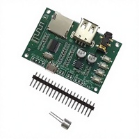 Module amplificateur de puissance audio sans perte BT201 pour carte TF, clé USB, BLE, port série SPP, USB