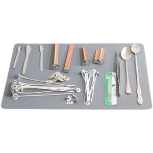 Mèche en bois de cerisier de haute qualité, sans fumée, pré-encollée avec points adhésifs, faible teneur en suie, non toxique, pour la fabrication artisanale de bougies d'aromathérapie - Product Image 6