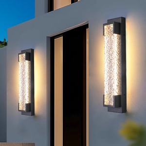 Outdoor Wall Lamp Long Strip LED COB 4000K Waterproof For Courtyard Pillars Exterior Use - Product Image 4