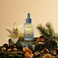 Botol Serum Kaca 20ml Desain Elegan dengan Pipet Tetes untuk Kemasan Serum Perawatan Kulit dan Minyak Esensial, Bentuk Silinder dan Lapisan Semprot