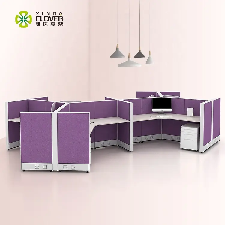 Mobilier de bureau moderne cloison modulaire de bureau pièces postes de travail compartiments