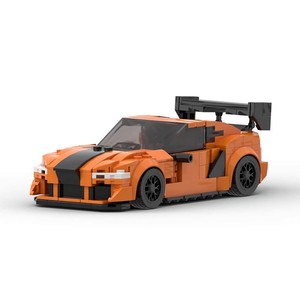 Kit de construction de modèles de voitures Moc Diy <span class=keywords><strong>Puzzle</strong></span> Assembly Building Block Car Model Set Racing Classic Old Car SUV Model - Product Image 1