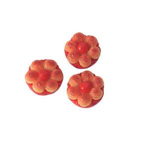 Accessoires de bijoux en résine de haute qualité, jouets miniatures de simulation alimentaire DIY, pain et gâteaux <span class=keywords><strong>à</strong></span> coller, artisanat - Product Image 6