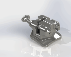 Shinye Orthodontie Dentaire MIM Monobloc Supports Roth 022 Bretelles sur 345 Crochets Instrument Orthodontique - Product Image 3