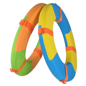 Swimming pool foam life buoy marine life buoy ring for children Swim Circle Safety Buoy Swim Float Foam Eva Pull Buoy Ring