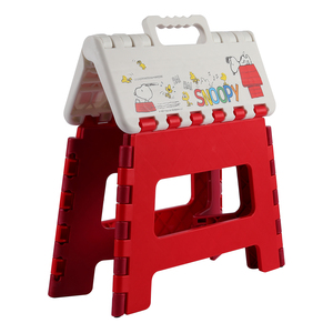 Mini taburete plegable de plástico con dibujos animados para niños, muebles portátiles para el hogar, diseño colorido, para exteriores