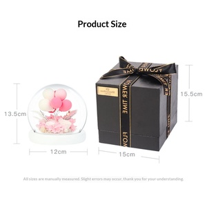 Decoración con Globos de Confeti, Rosa Eterna, Regalo de San Valentín, Regalo de Cumpleaños, Flor Eterna, Producto Terminado - Product Image 4