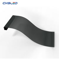 Película de Pantalla LED Transparente Flexible, Pantalla LED P10 para Ventanas, Publicidad en Vidrio