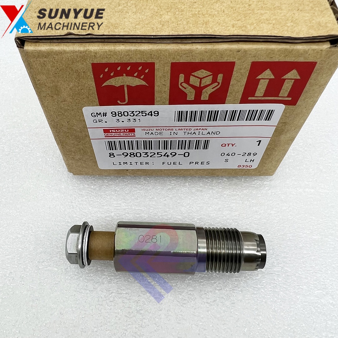 ☆ SK200-8 ZAX200-3 PC400-7 Fuel Pressure Limiter Valve 8973186910