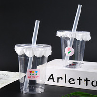 Gobelet à martini en plastique, gobelets de fête en plastique, gobelet en plastique pour animaux de compagnie, gobelets à cocktail jetables