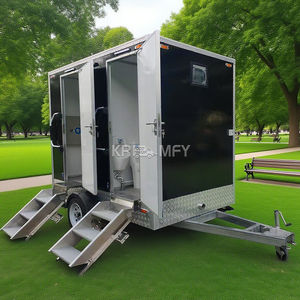 รถพ่วงห้องน้ำเคลื่อนที่แบบกำหนดเองสำหรับใช้งานกลางแจ้ง ปี 2025 - Product Image 5