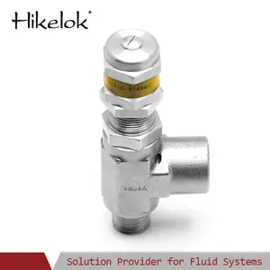 Proportional Relief Valve Set Pressure 50 To 1500 Psi Adjustable Relief Valve Liquid Gas Safety Valve