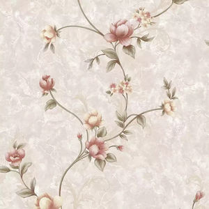 Murales de pared con patrón de flores para interiores de casas, papel tapiz con diseño floral 3d - Product Image 4