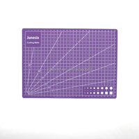Tapis de découpe auto-cicatrisant A3 45x30cm, planche de bricolage quadrillée double face, tapis de loisirs créatifs en PVC 5 couches