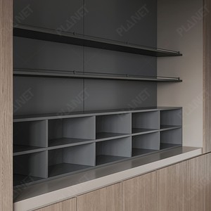 Nuovo Design Moduler Curvo Armadio Da <span class=keywords><strong>Cucina</strong></span> Fronti Solido Cabinet In <span class=keywords><strong>Legno</strong></span> Con Cassetto Porta - Product Image 5