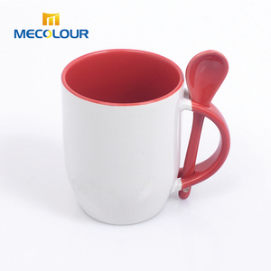 Tazza per Sublimazione da 12oz con Porta Biscotti e Cucchiaio, Vendita all'Ingrosso - Product Image 4