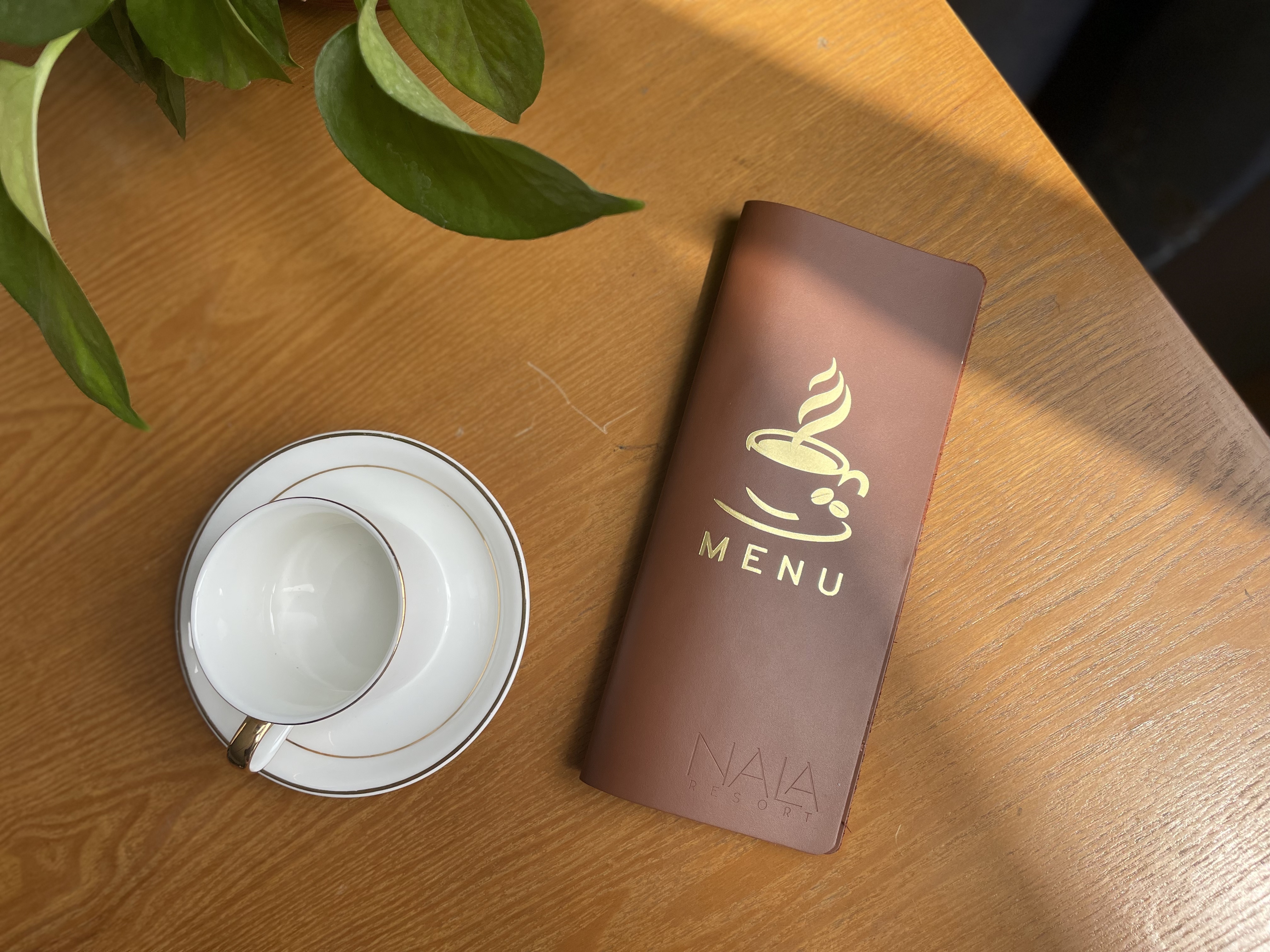 Brown Leather Cafe Logo