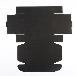 Cajas de Cartón Corrugado Resistentes para Envíos, Cajas de Regalo Plegables de Lujo, Color Negro, Venta al Por Mayor - Product Image 6