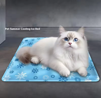 Tapis rafraîchissant pour animaux de compagnie en gel plastique, lit pour chat et chien, épais, lavable, respirant, imperméable, résistant aux morsures et aux griffures, idéal pour l'été