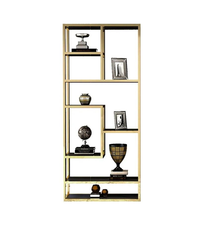 bookshelves indoor furniture luxury display geometric bookshelf