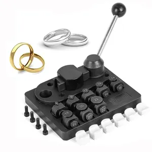 Nieuwkomers Sieraden Gereedschap Ring Bender Tool Voor Lepelringen Buiggereedschap Met Nylon Dies Ring Maker Kit