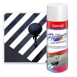 <span class=keywords><strong>Peinture</strong></span> de marquage d'aérosol à séchage rapide, <span class=keywords><strong>peinture</strong></span> de marquage de <span class=keywords><strong>ligne</strong></span> d'espace de stationnement de terrain de badminton, <span class=keywords><strong>peinture</strong></span> en aérosol pour dispositif de marquage 750ml - Product Image 3