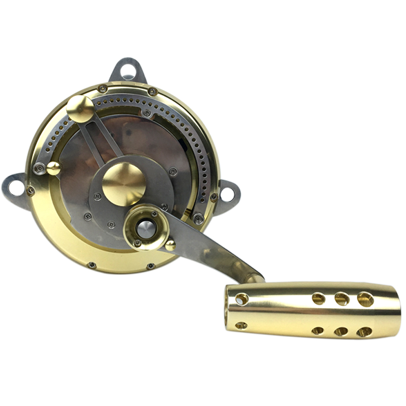 55 yd cast baitcasting reel KastKing Centron Lite Baitcasting Reel Black / 7.1:1 / Left Handed