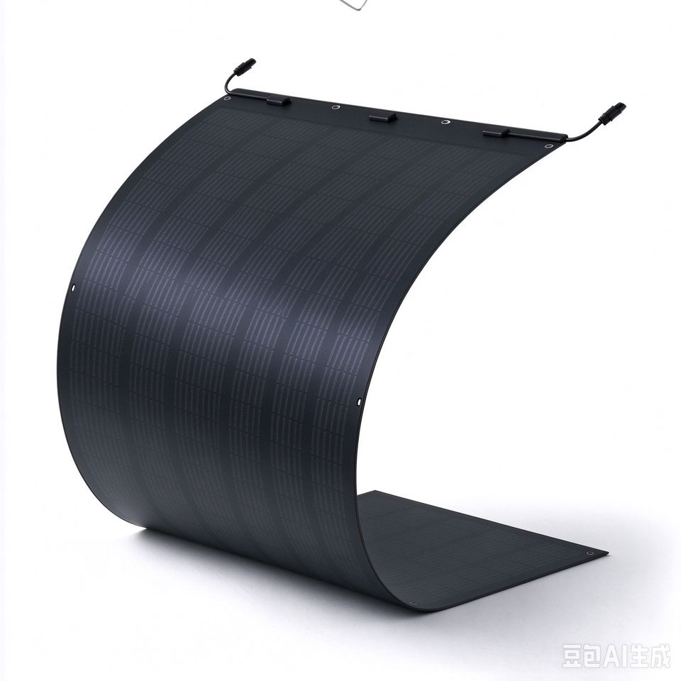 Pv Module Sample Custom 300W Flexible Solar Panel with ETFE Coating, Monocrystalline ...