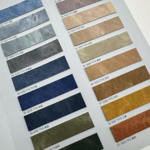 Vendite dirette della fabbrica Denim modello di ecopelle tessuto personalizzato ecopelle tessuto <span class=keywords><strong>pelletteria</strong></span> - Product Image 2