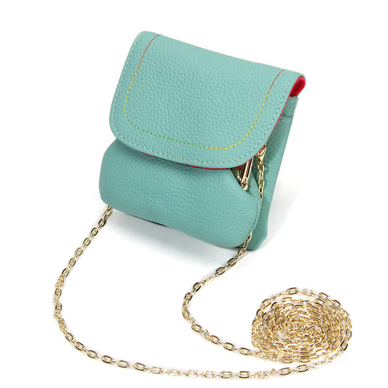 Blue-blue (with thin chain)