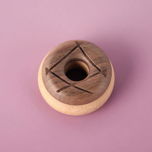 Donut <span class=keywords><strong>en</strong></span> <span class=keywords><strong>bois</strong></span> support à Dessert après-midi service à thé fête pour les tout-petits jeu fantastique <span class=keywords><strong>jouet</strong></span> alimentaire <span class=keywords><strong>en</strong></span> <span class=keywords><strong>bois</strong></span> enfants jouer accessoires de <span class=keywords><strong>cuisine</strong></span> - Product Image 3