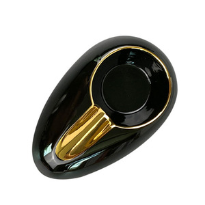 Cenicero de Cerámica Portátil de Diseño Simple Estilo Americano con Logotipo Personalizado de Yiwu Juji para Uso en Hoteles y Hogares por <span class=keywords><strong>Lewei</strong></span> - Product Image 1