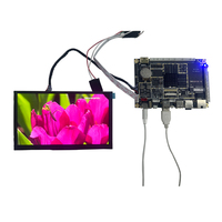 7,0 pulgadas 1280*720P TFT LCD pantalla 1000 NITs alto brillo Lvds interfaz TFT LCD módulo Rk3288/3566 Android Drive Borad