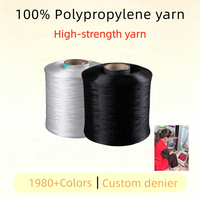 Factory Direct Sales FDY Polypropylene Yarn High-strength Filament Yarn Suitable for Binding Ropes pp Polypropylene Yarn