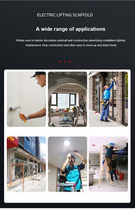 Elevador de Materiales para Construcción, Elevador Vertical Eléctrico Móvil para Obra Pequeña - Product Image 2