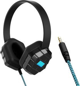 Casque audio supra-auriculaire Gumdrop DropTech B1 pour les élèves et les enseignants des écoles du primaire au secondaire, testé contre les chutes, robuste et fiable, noir - Product Image 2