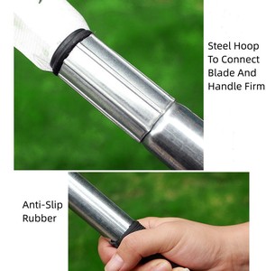 Faucille agricole avec long manche en acier lame tranchante pour couper l'herbe agricole Faucille - Product Image 6