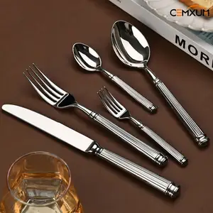 เป็นผู้นําในอุตสาหกรรมจีนขายส่งชุด Flatware สแตนเลส 8 ชิ้น