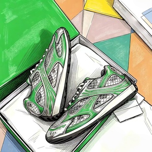 Zapatillas de Moda para Hombre y Mujer, Diseño de Lujo, Malla Transpirable, Estilo Deportivo, Alta Calidad, Ligeras, Suaves, Casuales, para Correr - Product Image 1