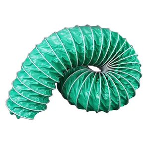 8 inch fabric nylon flexible duct for industrial ventilation