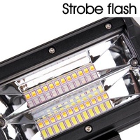 Barre led pour voitures, 5 fonctions, 4, 5, 7, 22, 32, 42 pouces