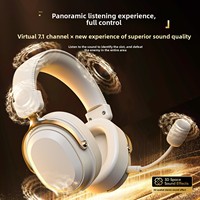 Headset Gaming Nirkabel Attack Shark L30PRO Quad-Mode 2.4GHz/BT/3.5mm AUX Type-C RGB dengan Peredam Kebisingan Aktif untuk PC