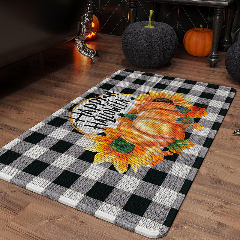 Suela de goma de cáñamo Sally - Calabaza de Halloween