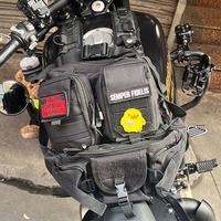 Sac de réservoir universel pour moto, pratique et multifonctionnel, avec système Molle, pour équipement de moto